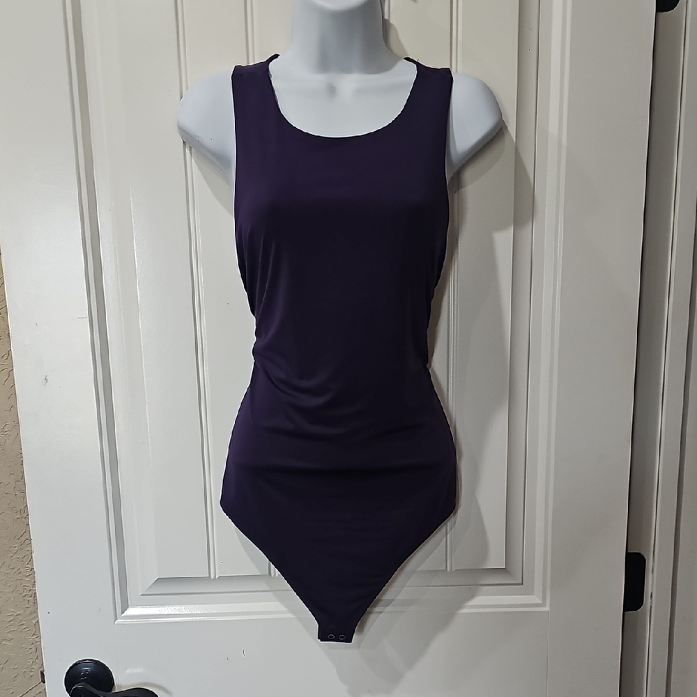 Express Deep Purple Bodysuit